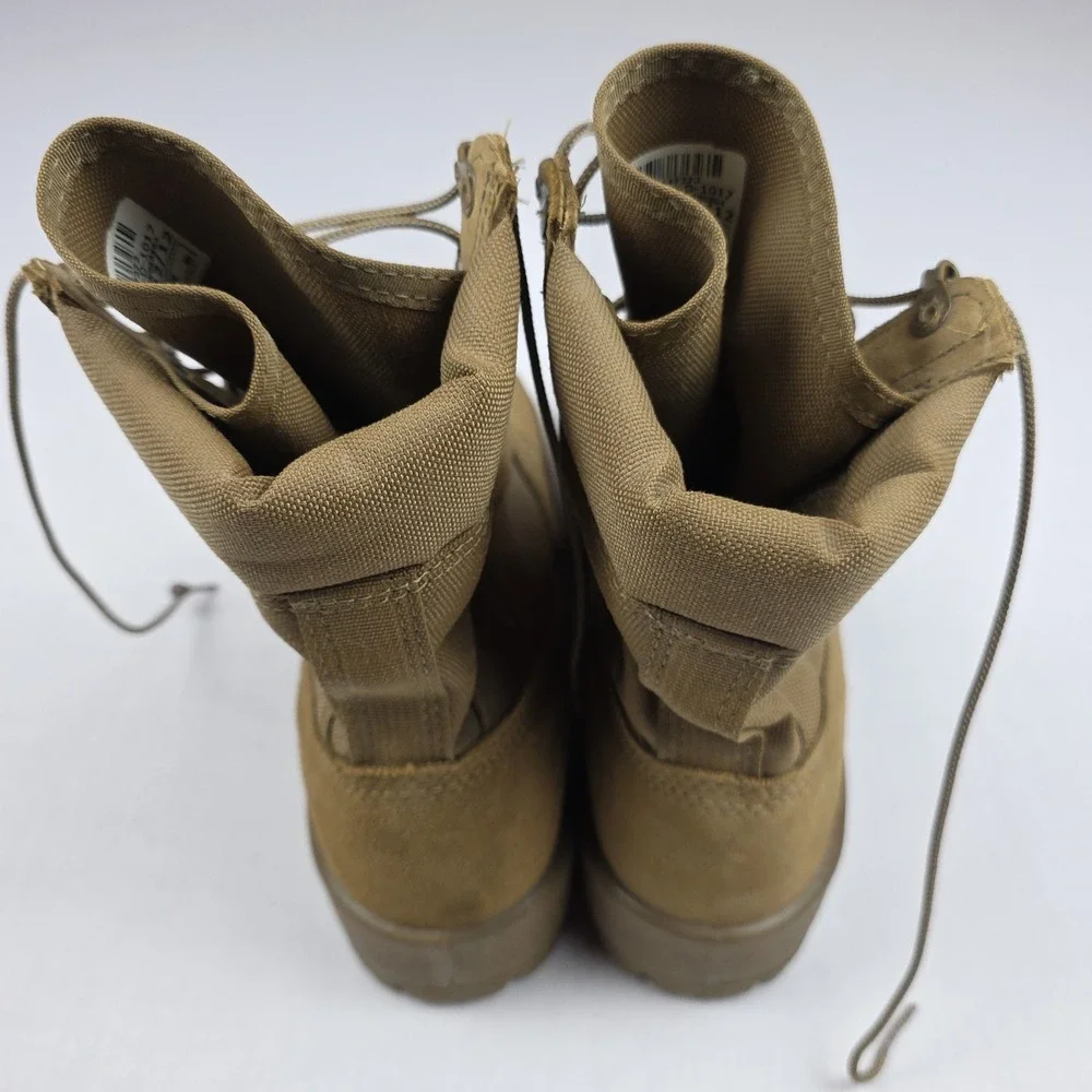 Belleville 798 Hot Weather Army Combat Boot Mens 7 R Coyote Brown Suede Nylon